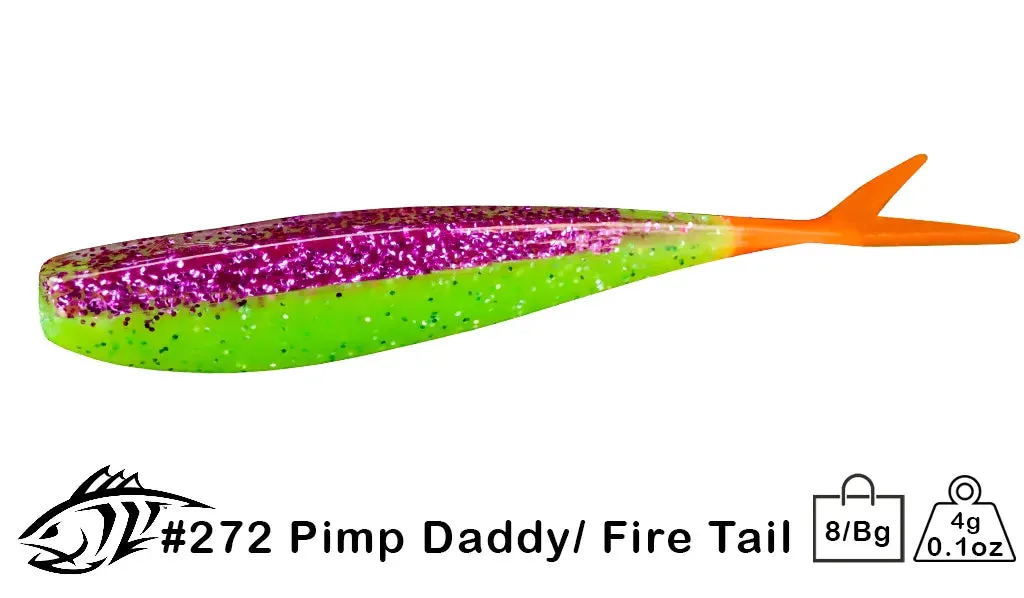 3.5" Fat Fin-S Fish