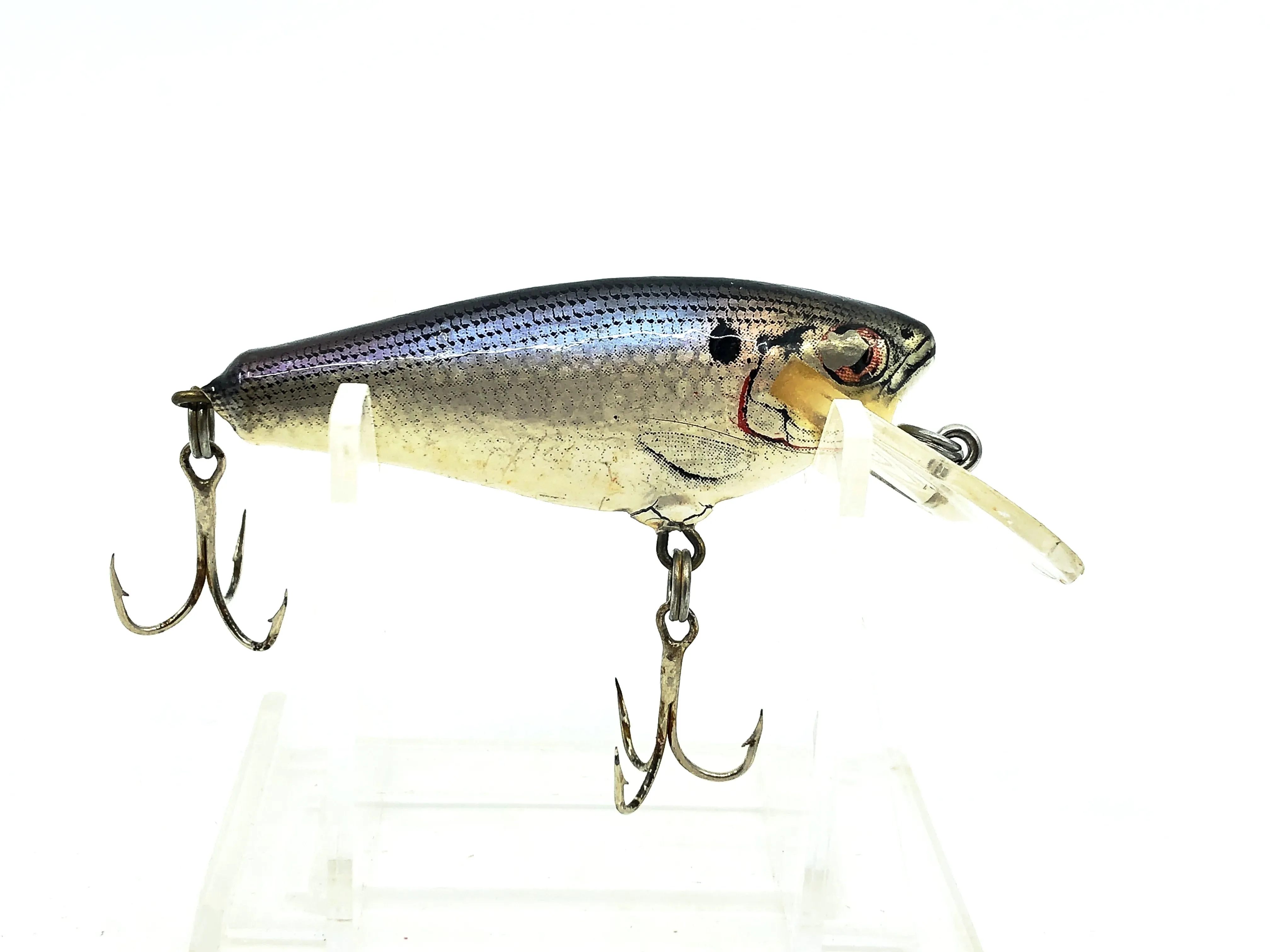 Bagley Small 4DSF2 Small Fry Shad, SH4 Shad on White Color