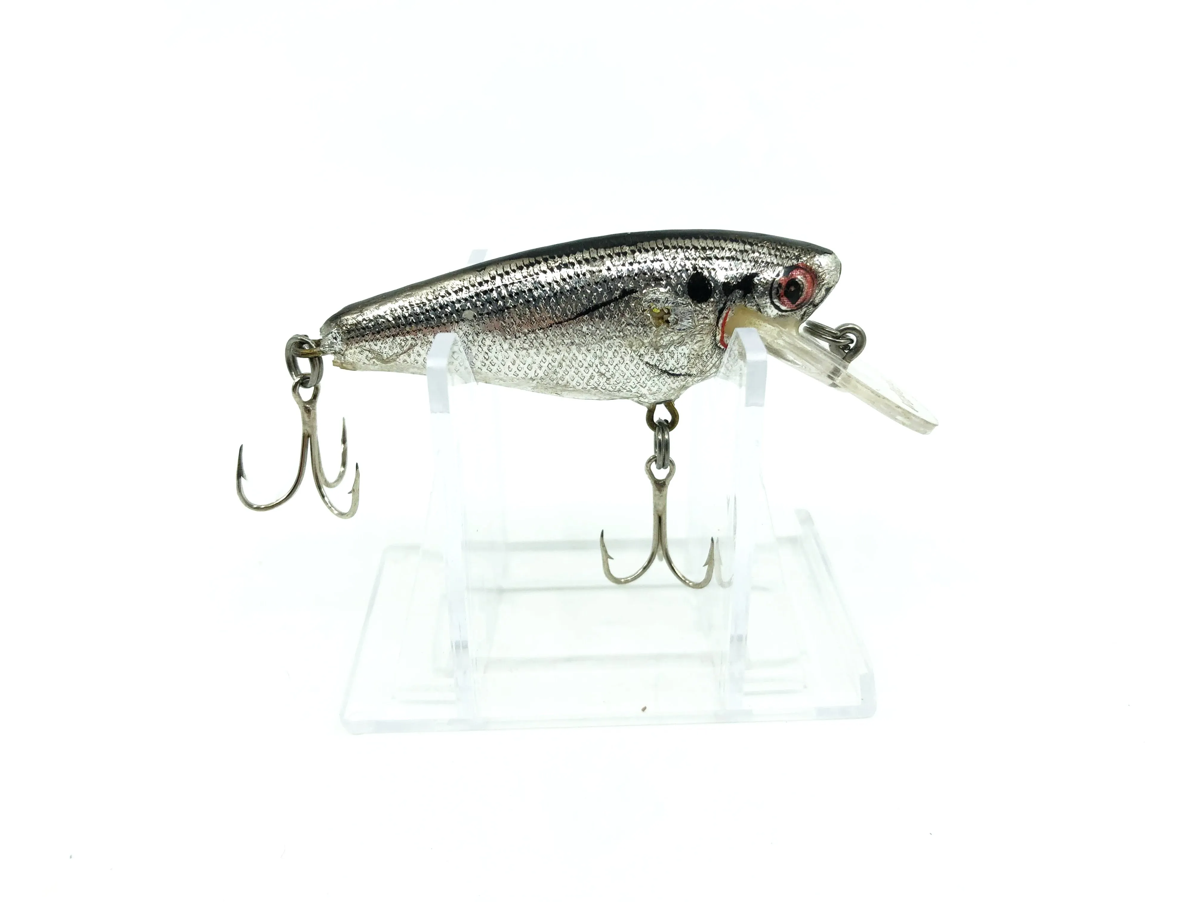 Bagley Small Fry Shad - Vintage Bait - Silver Foil Black Back