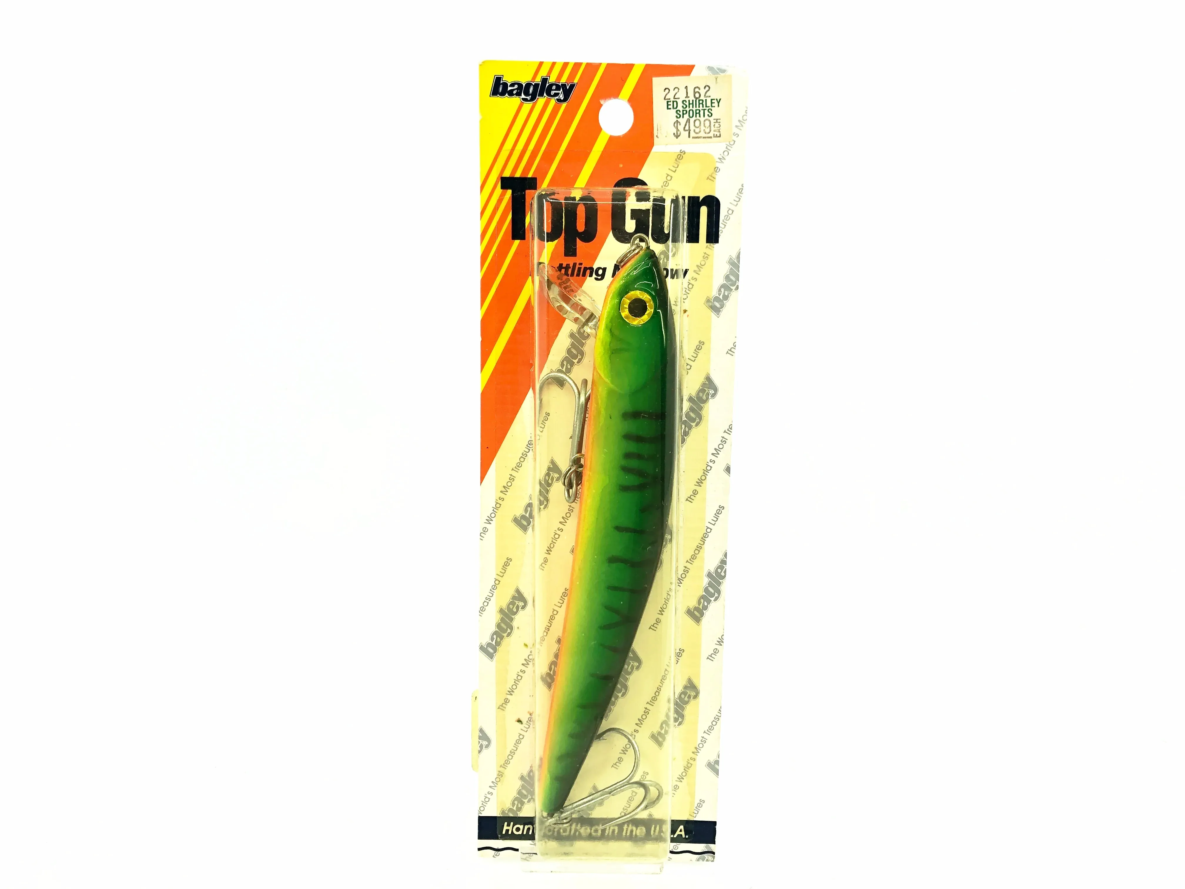Bagley TG6 Top Gun 6, H69T Hot Tiger Color, New on Card