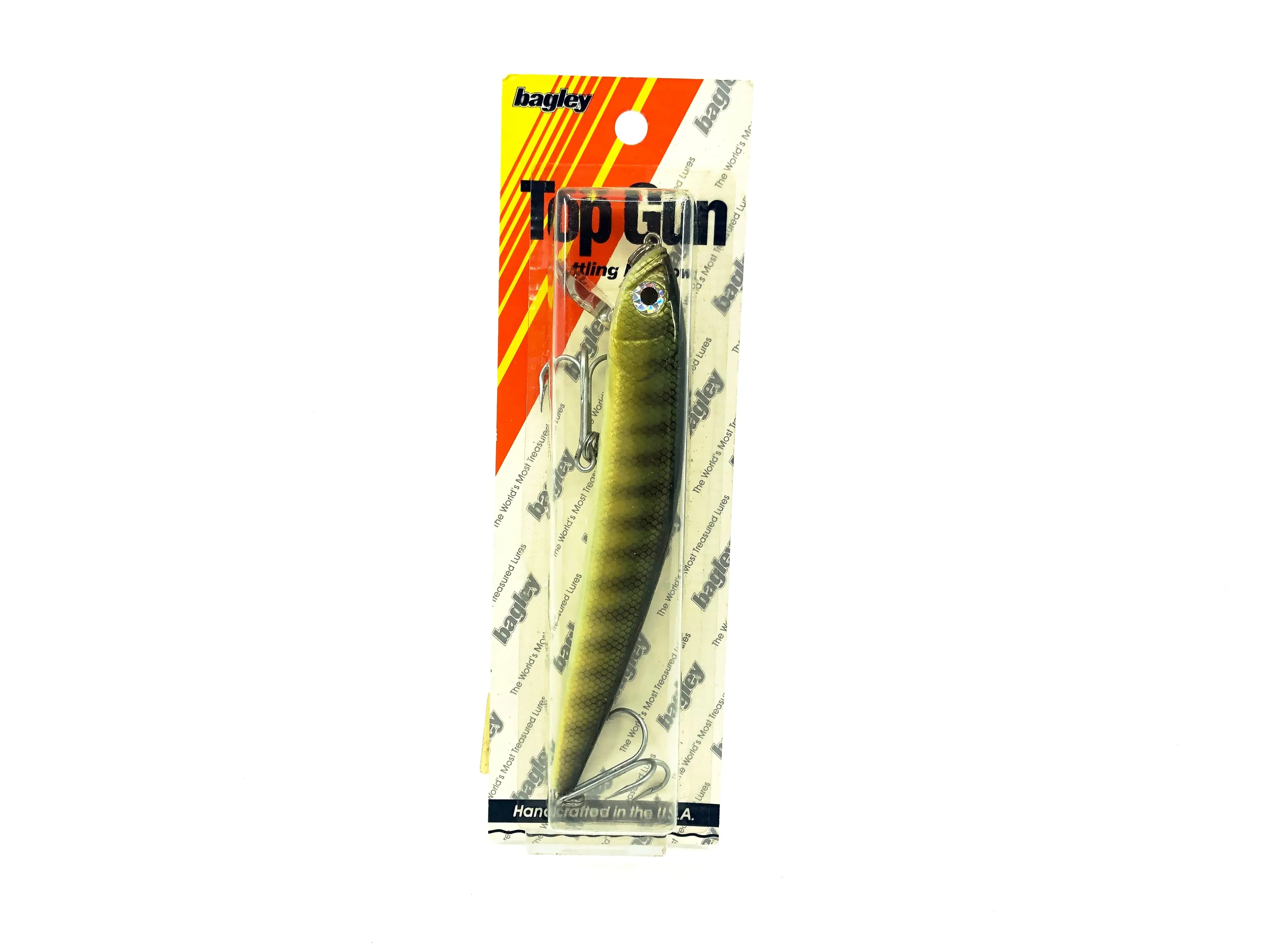 Bagley TG6 Top Gun 6, PR4 Perch on White Color, New on Card 10/10 Rarity