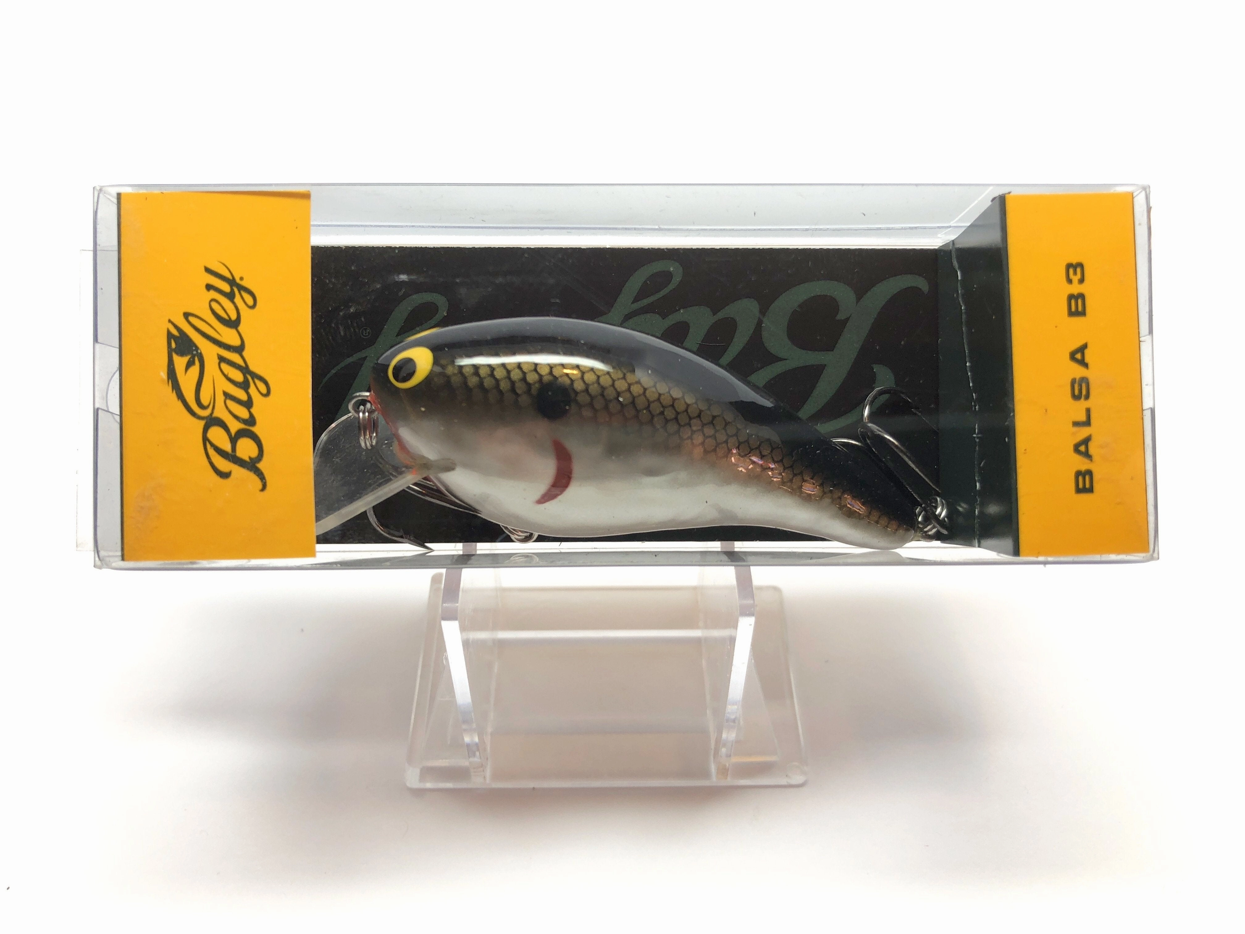 Bagley Balsa B3 BB3-CTS Chrome Shad Color New in Box OLD STOCK