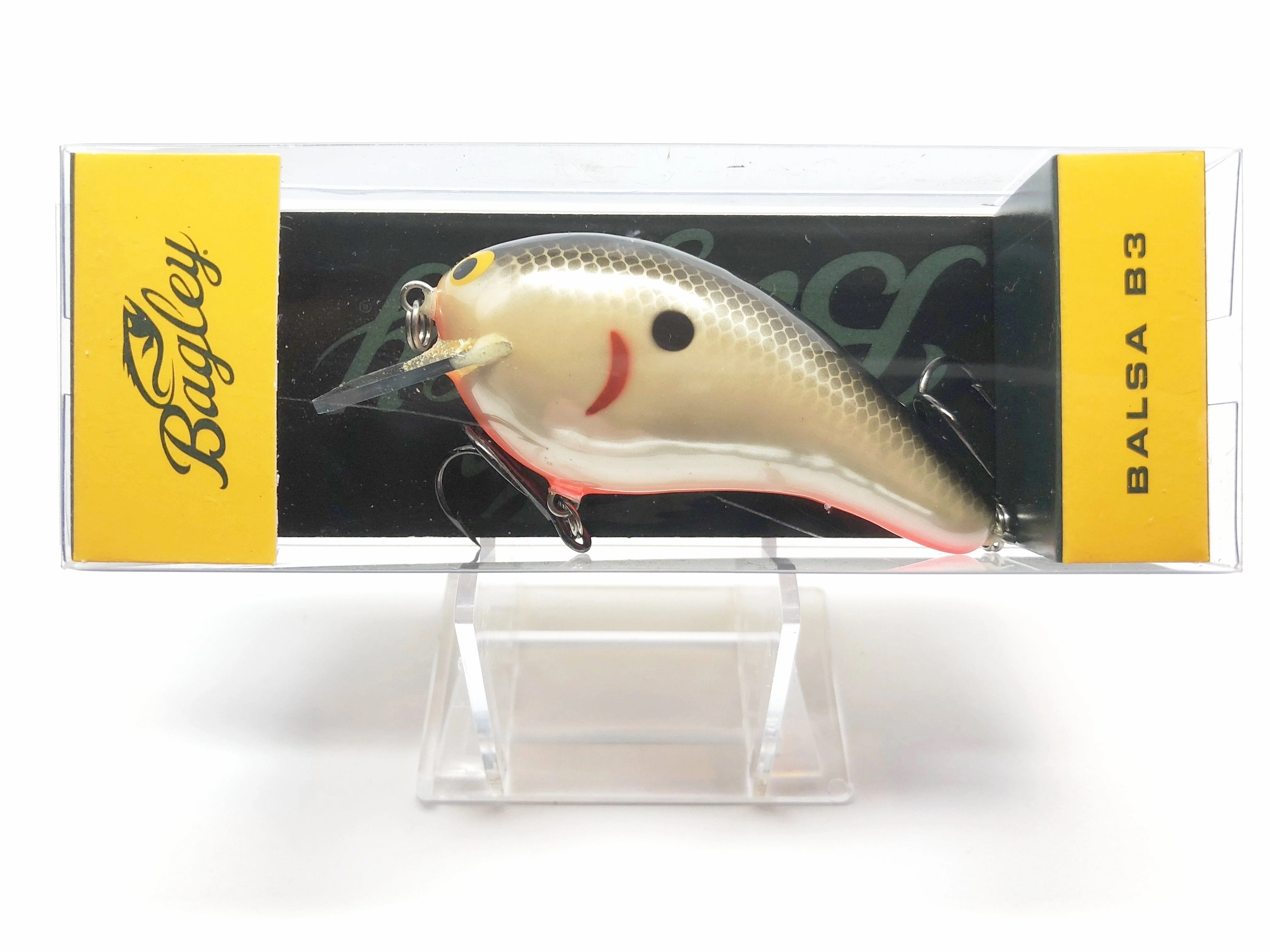 Bagley Balsa B3 BB3-SD Shad Color New in Box OLD STOCK