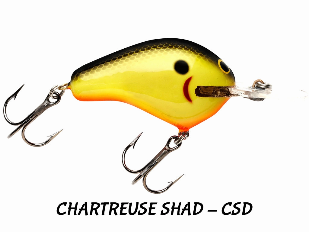 Bagley Balsa Diving B DB1, DB2 (2 Sizes, 14  Colors to Choose from)