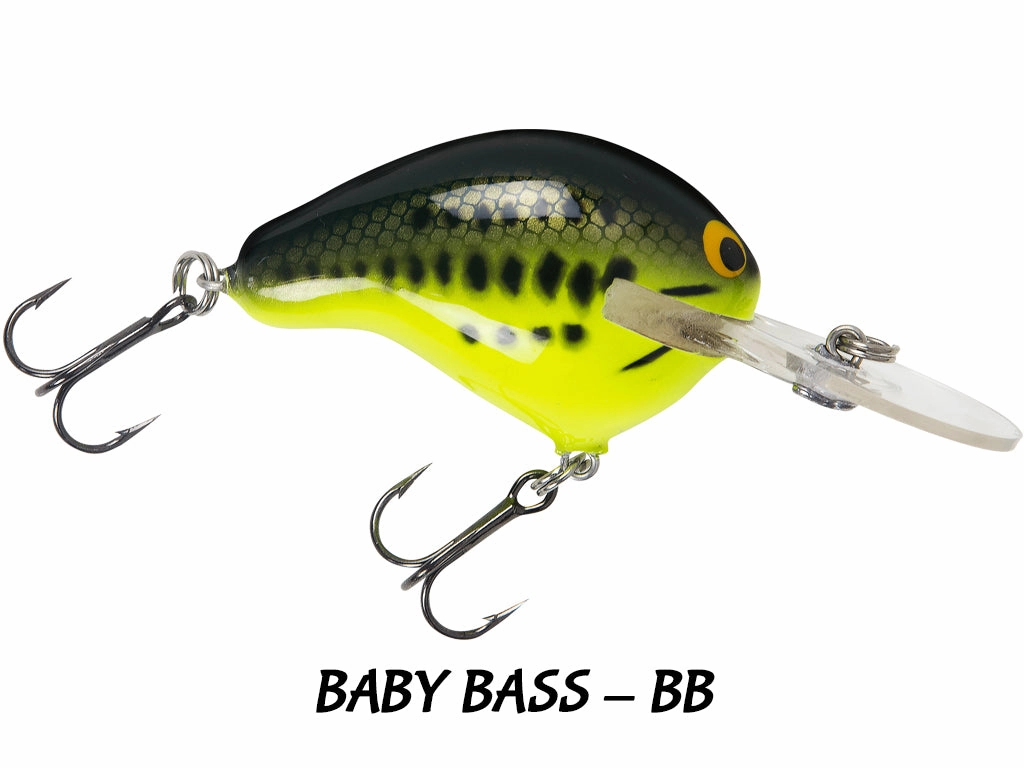 Bagley Balsa Diving B DB1, DB2 (2 Sizes, 14  Colors to Choose from)