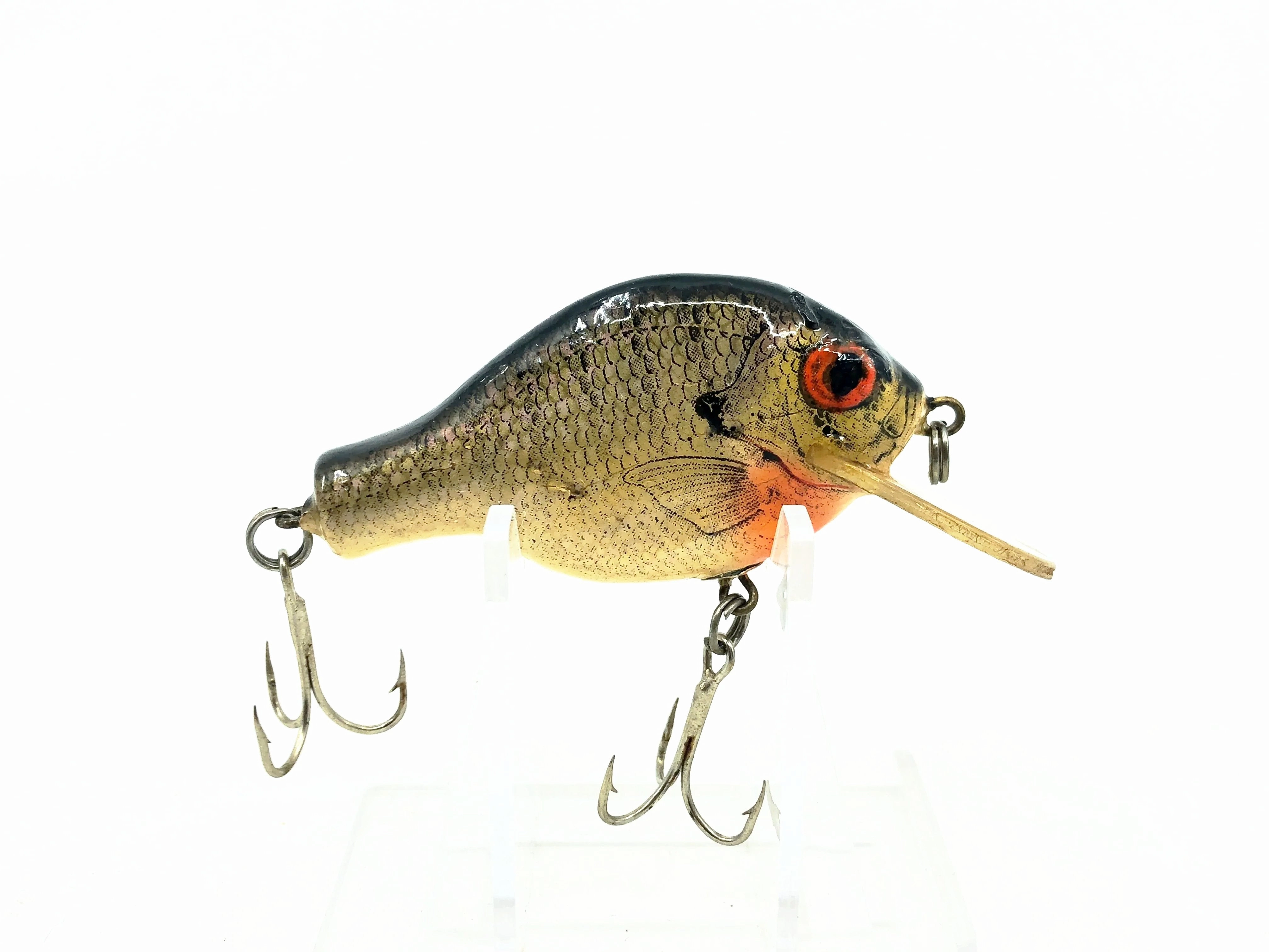 Bagley Small Fry 3SSF1, BR4 Blue Gill on White Color