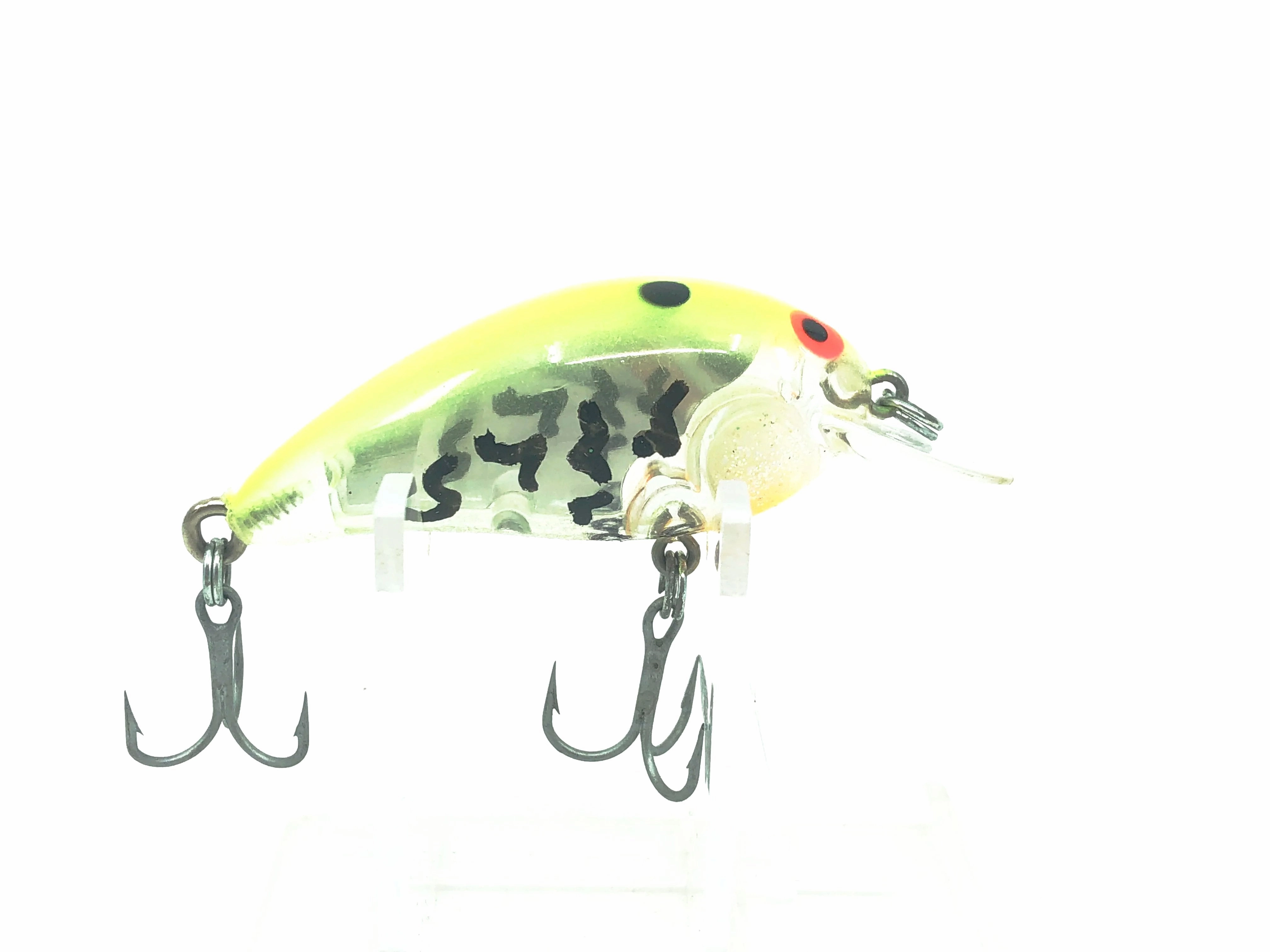 Bomber Model A 2A Screwtail, Chartreuse/Silver Insert Color