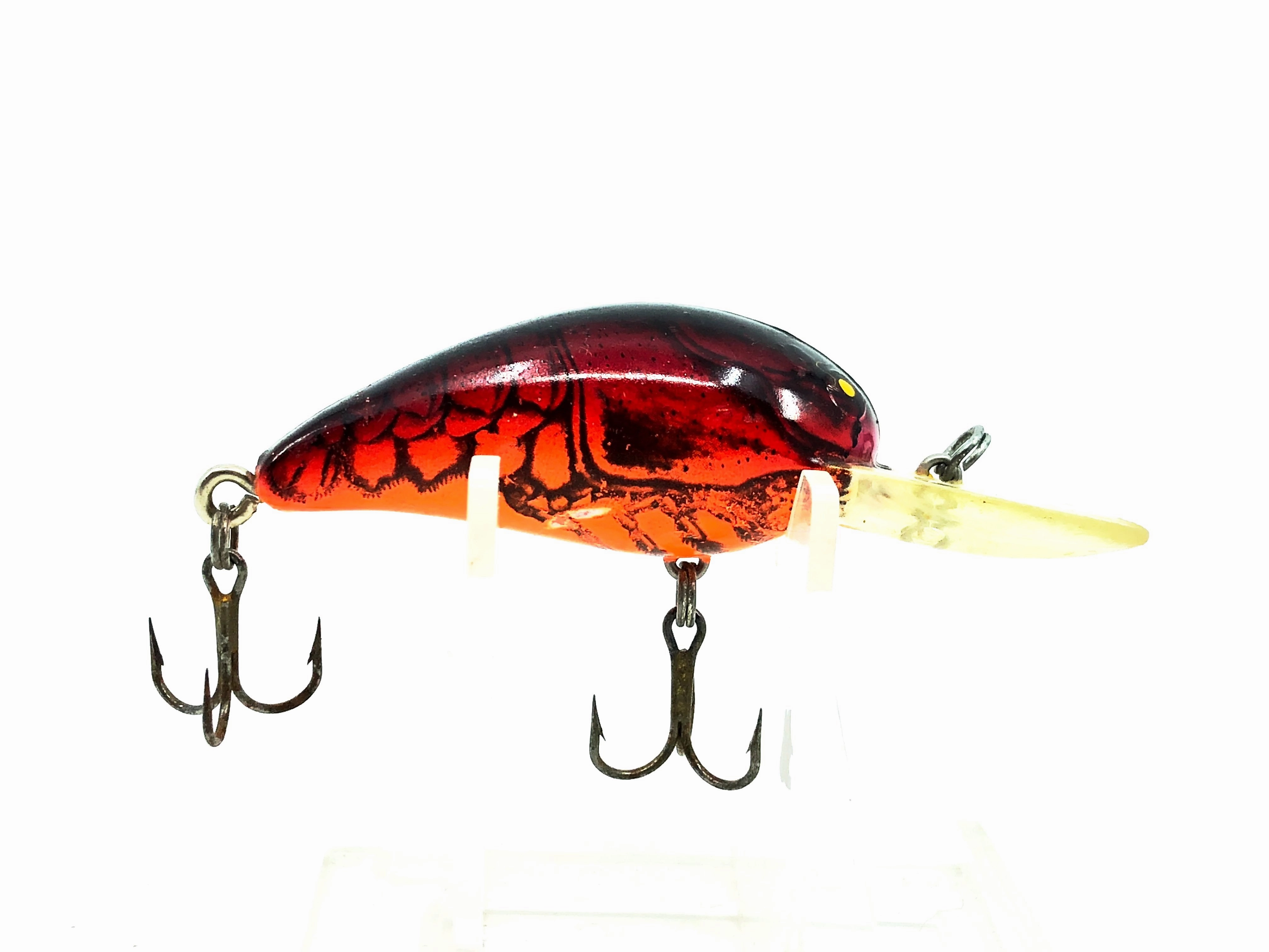 Bomber Model A 6A, XC5 Red Apple Crawdad/Orange Belly Color Screwtail Model