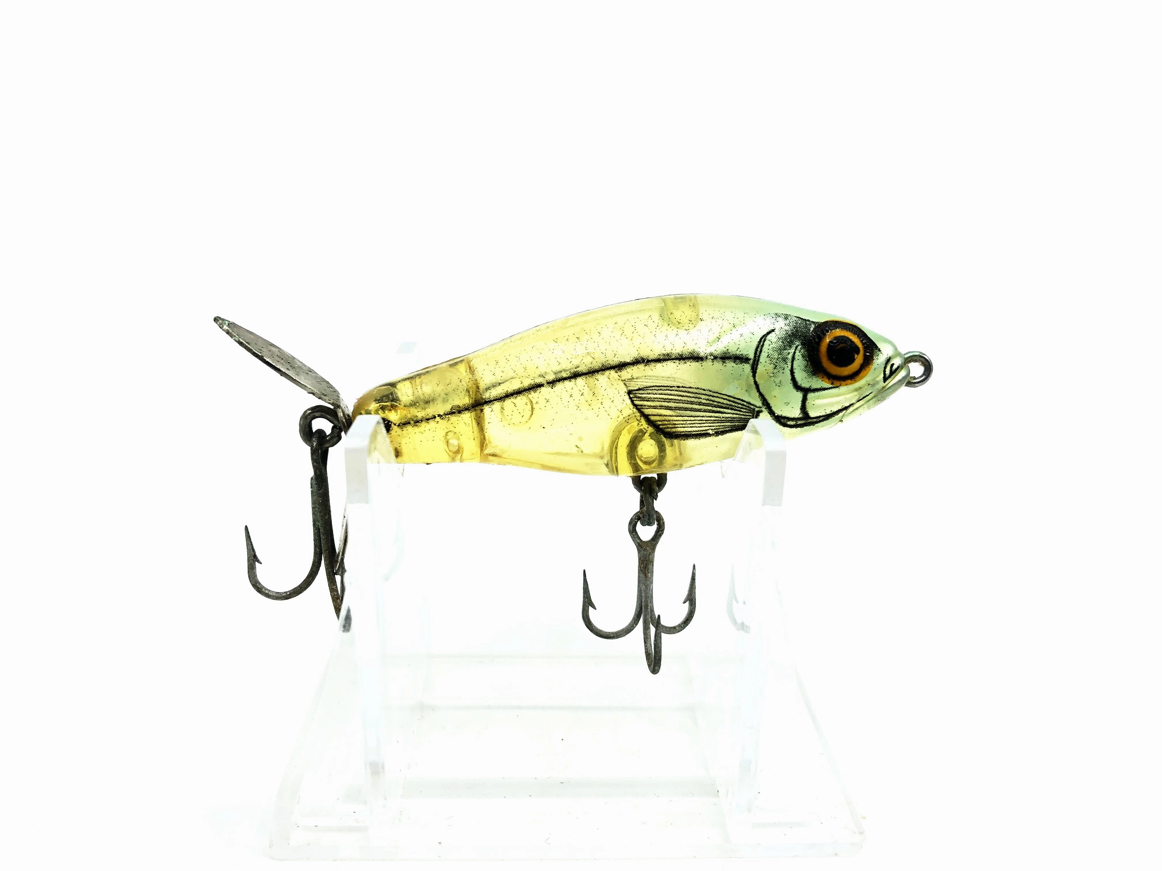 Bomber RRIIP Shad (Rip Shad), 36T XCL Clear Blue Nose Color