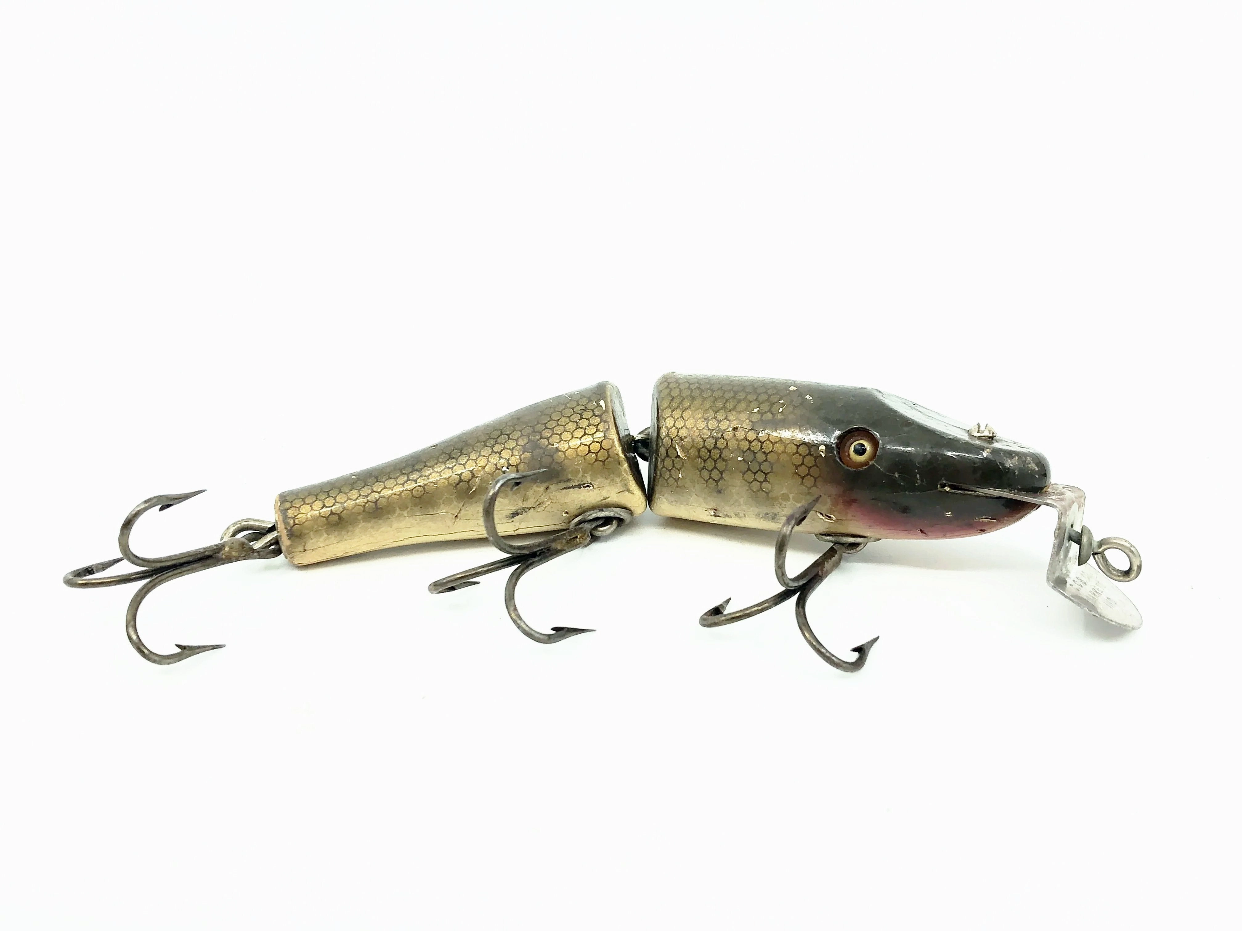 Creek Chub 2600 Jointed Pikie Minnow, Pikie Color 2600 Glass Eyes