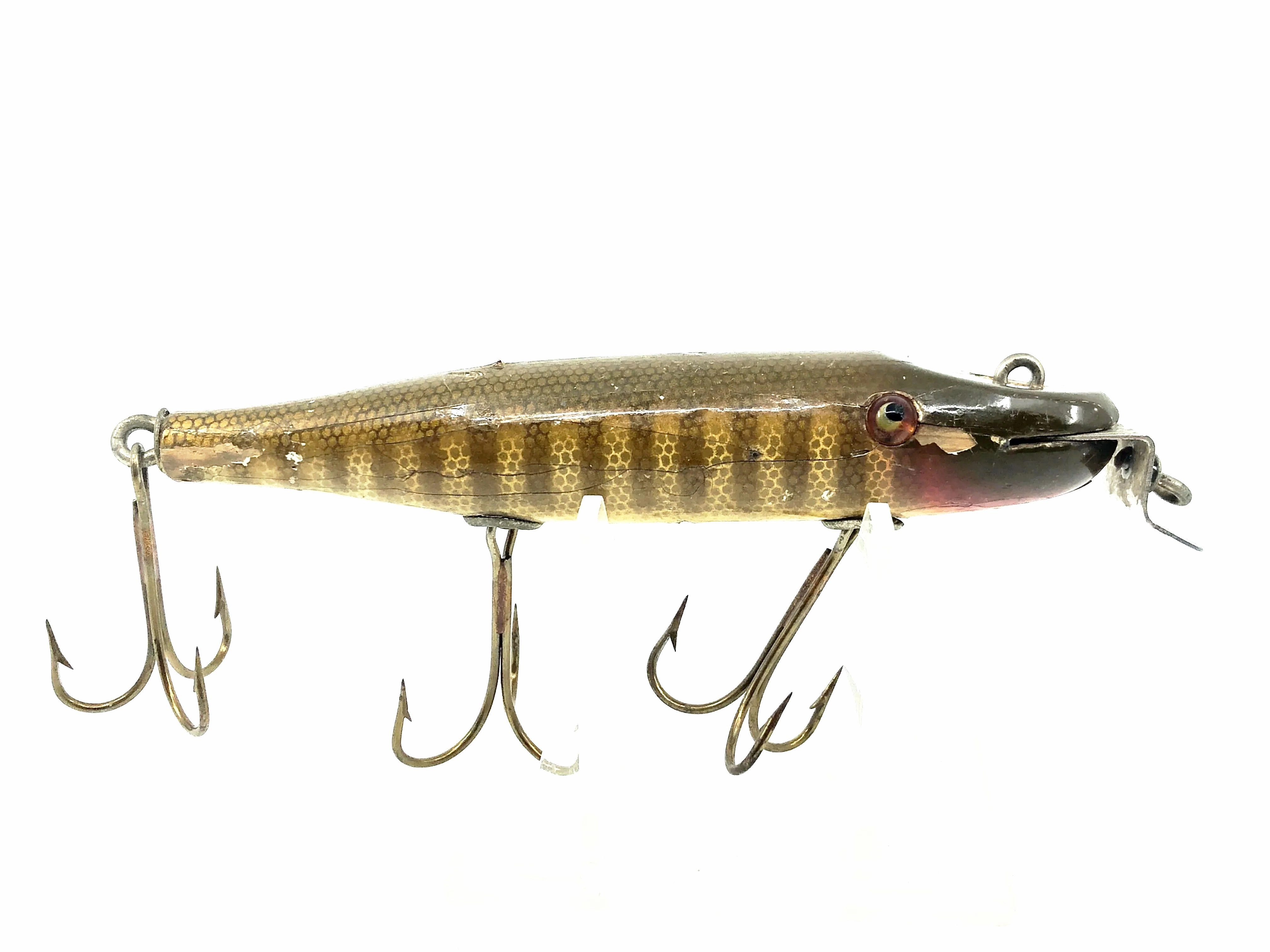 Creek Chub 700 Pikie, 700 Pikie Color - DLT Wooden Version with glass eyes