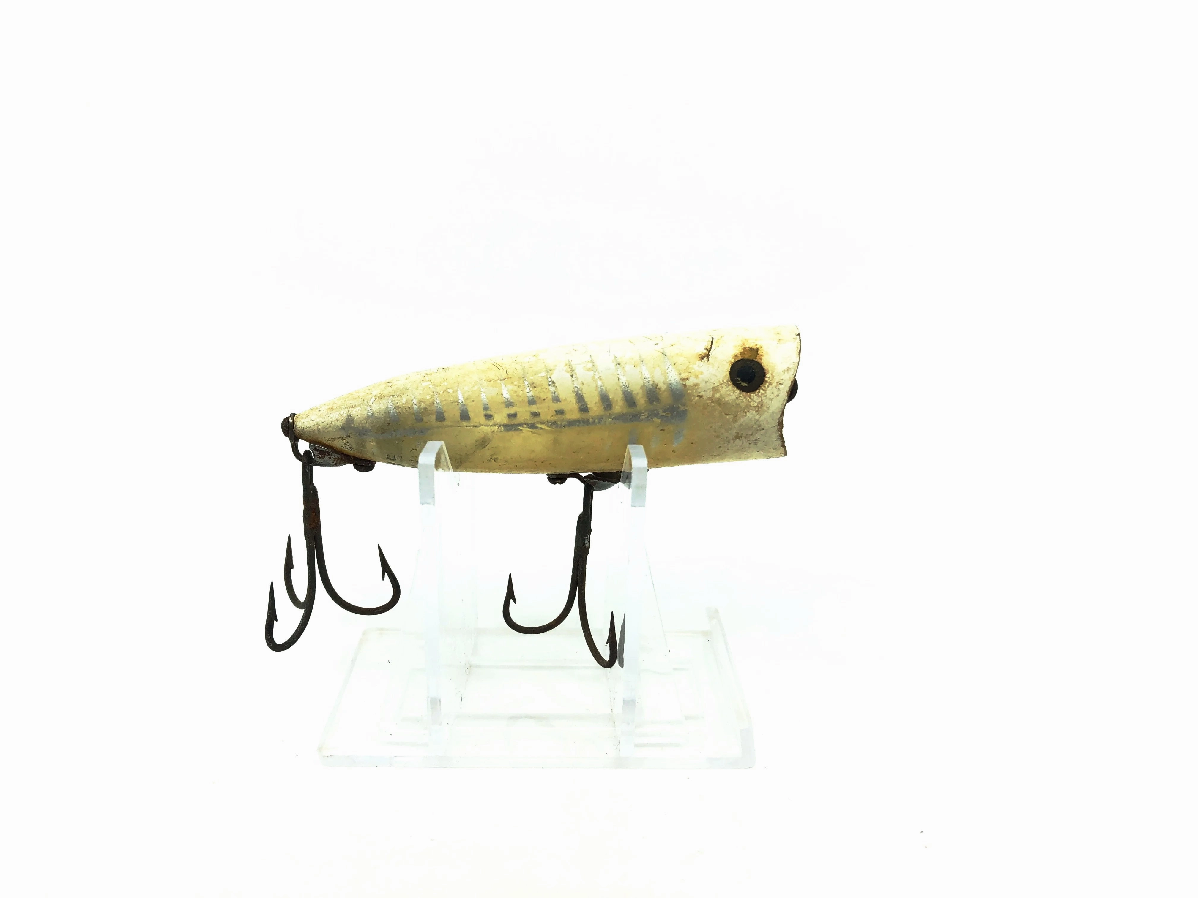 Heddon Chugger Spook 9542 XRW White Body Silver Shore Minnow Color