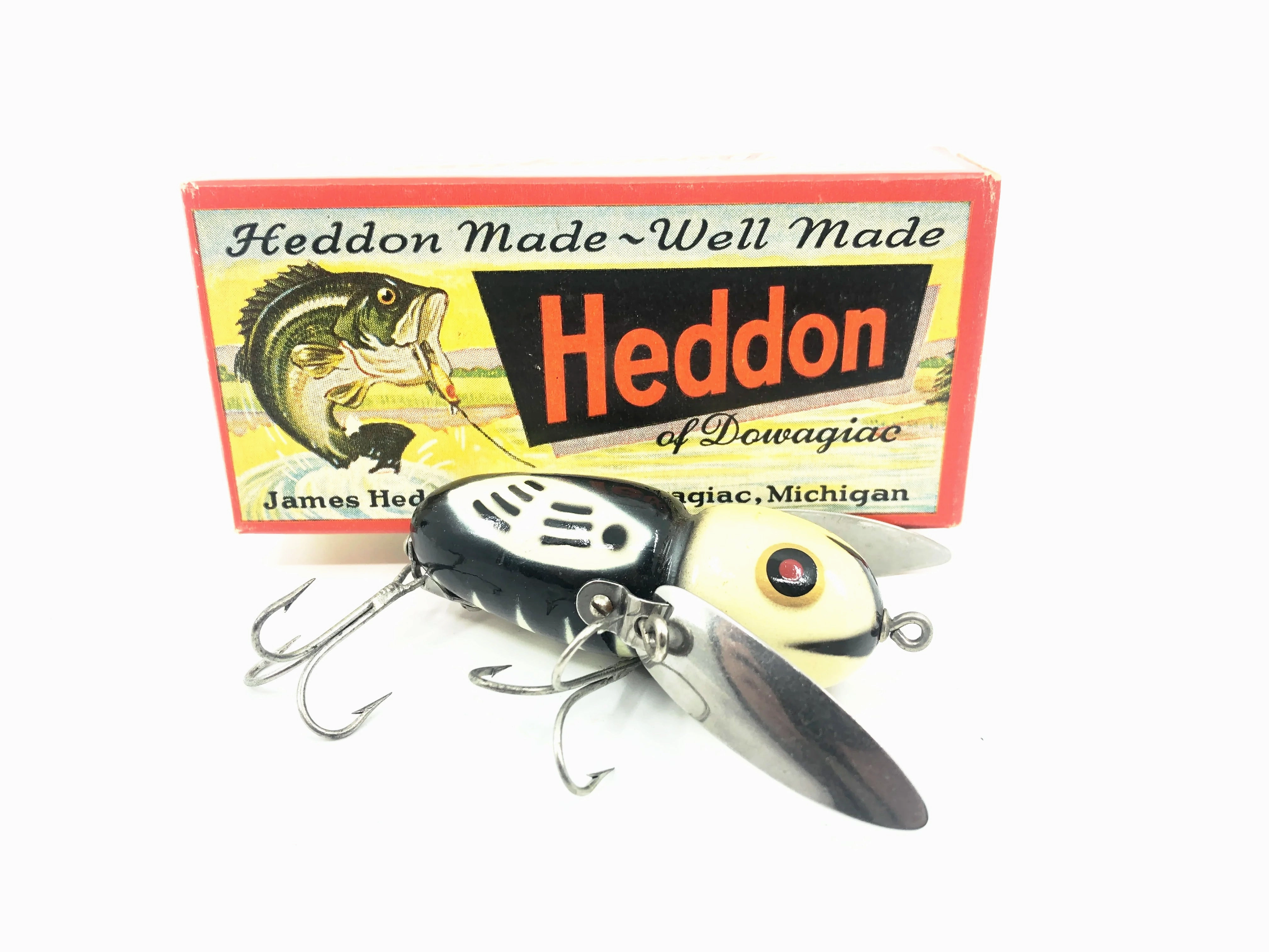 Heddon Crazy Crawler 2100, BWH Black Hornet Color with Box