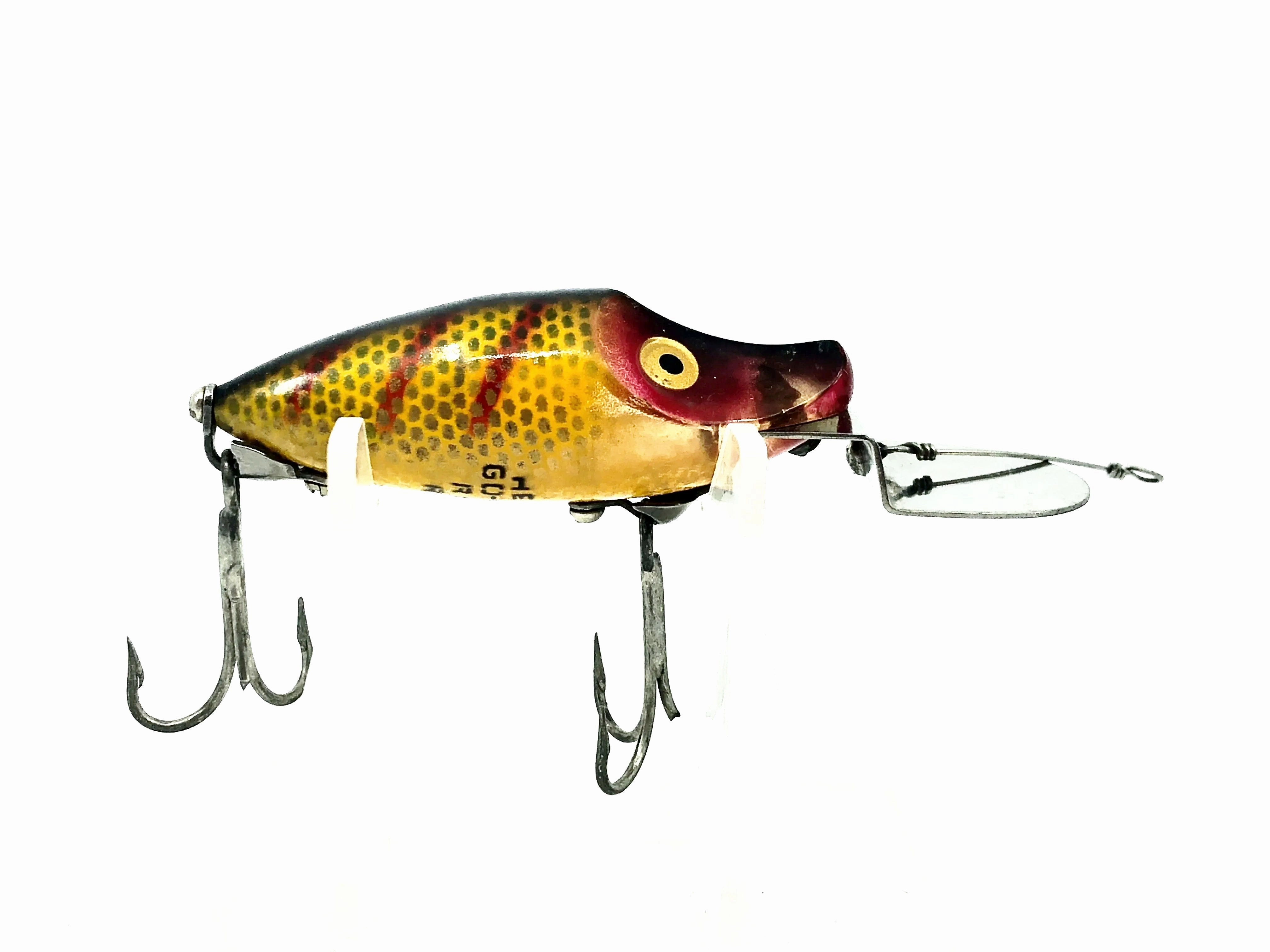 Heddon Go-Deeper River Runt Spook D9010, L Perch Color