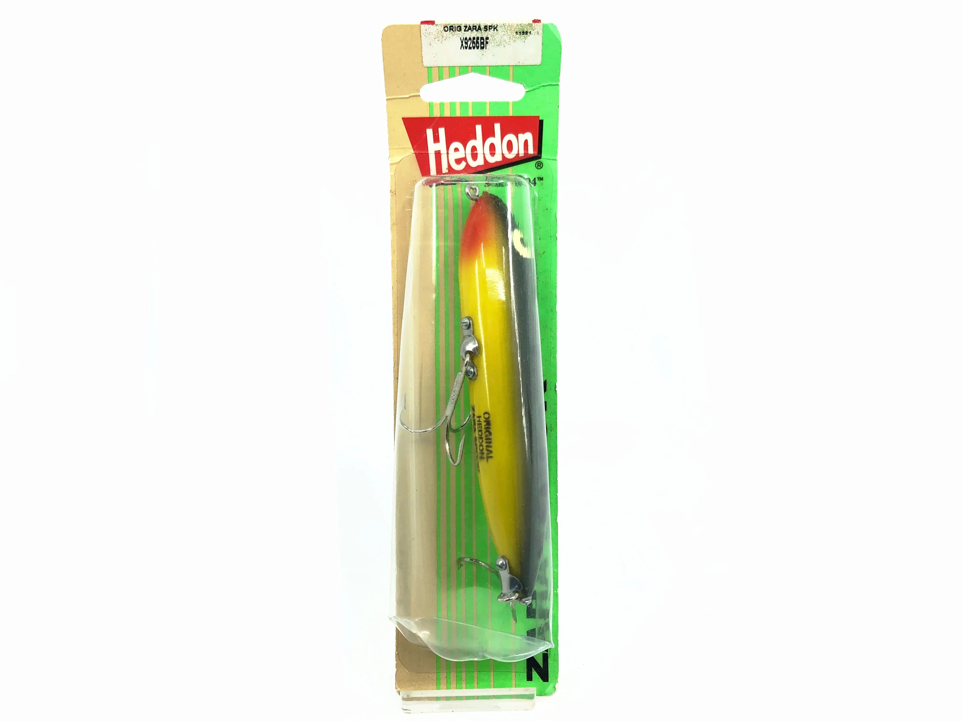 Heddon Original Zara Spook, BF Bullfrog Color New on Card
