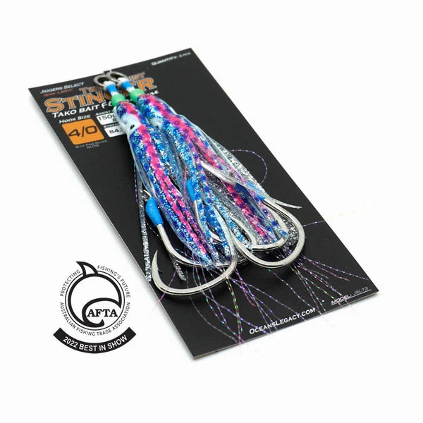 Ocean's Legacy Tako Bait- Stinger Twin Assist