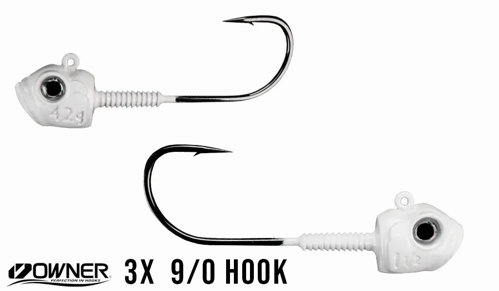 Painted Titan HD Jig Heads
