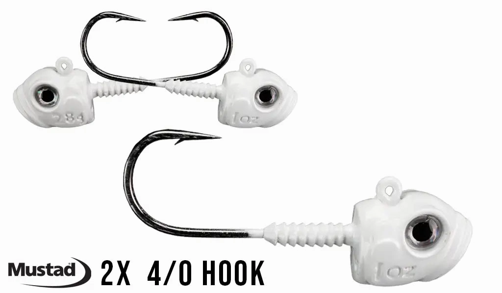 Painted Titan HD Jig Heads