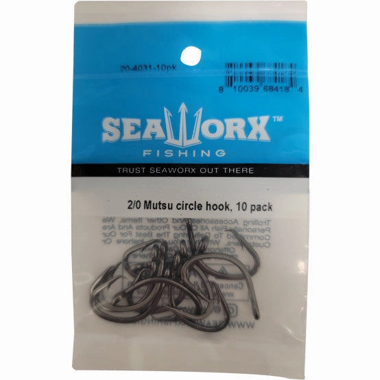 Seaworx Mutsu Circle Hook - 10 Pack