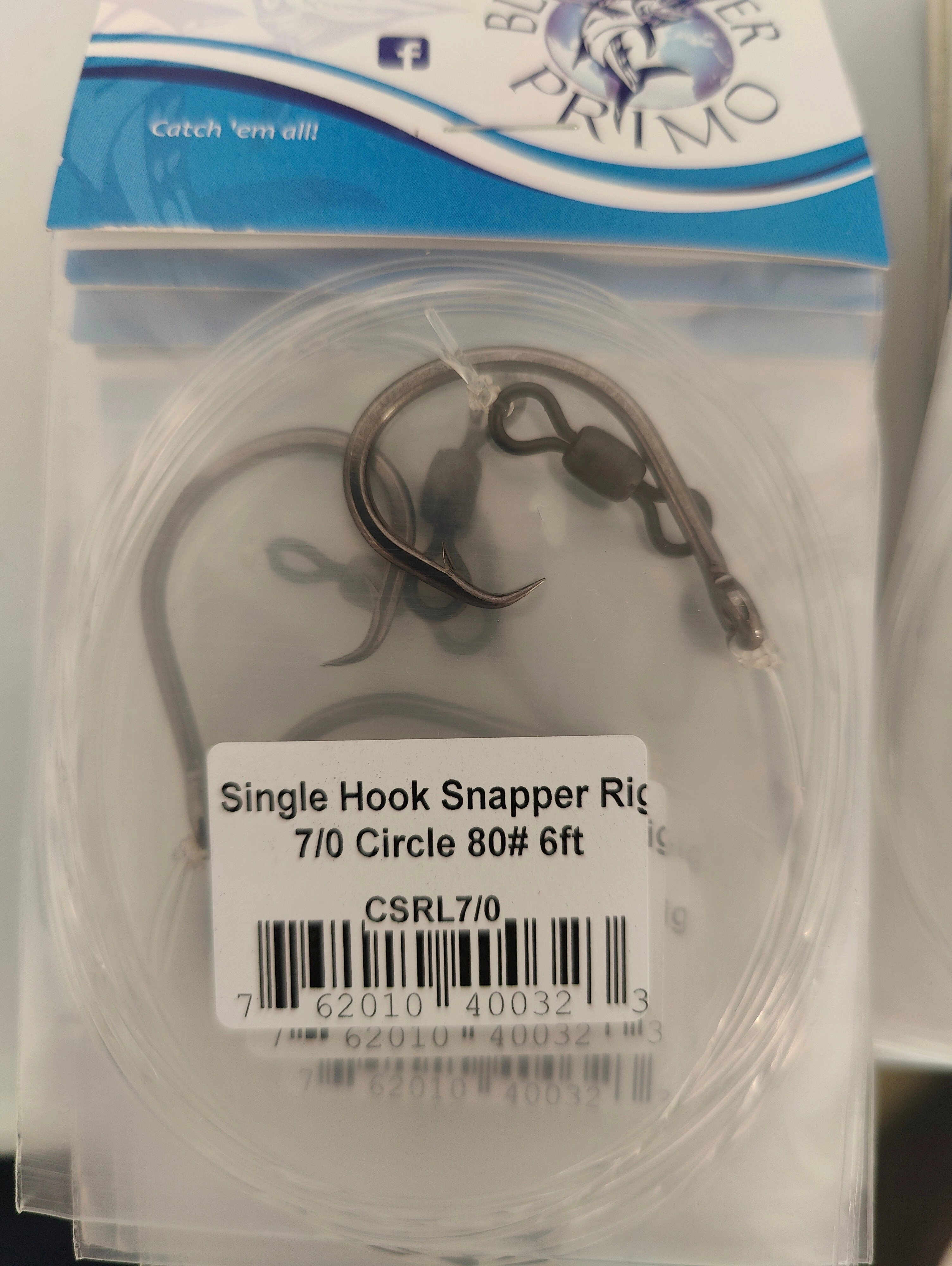 Single Hook Snapper Rigs