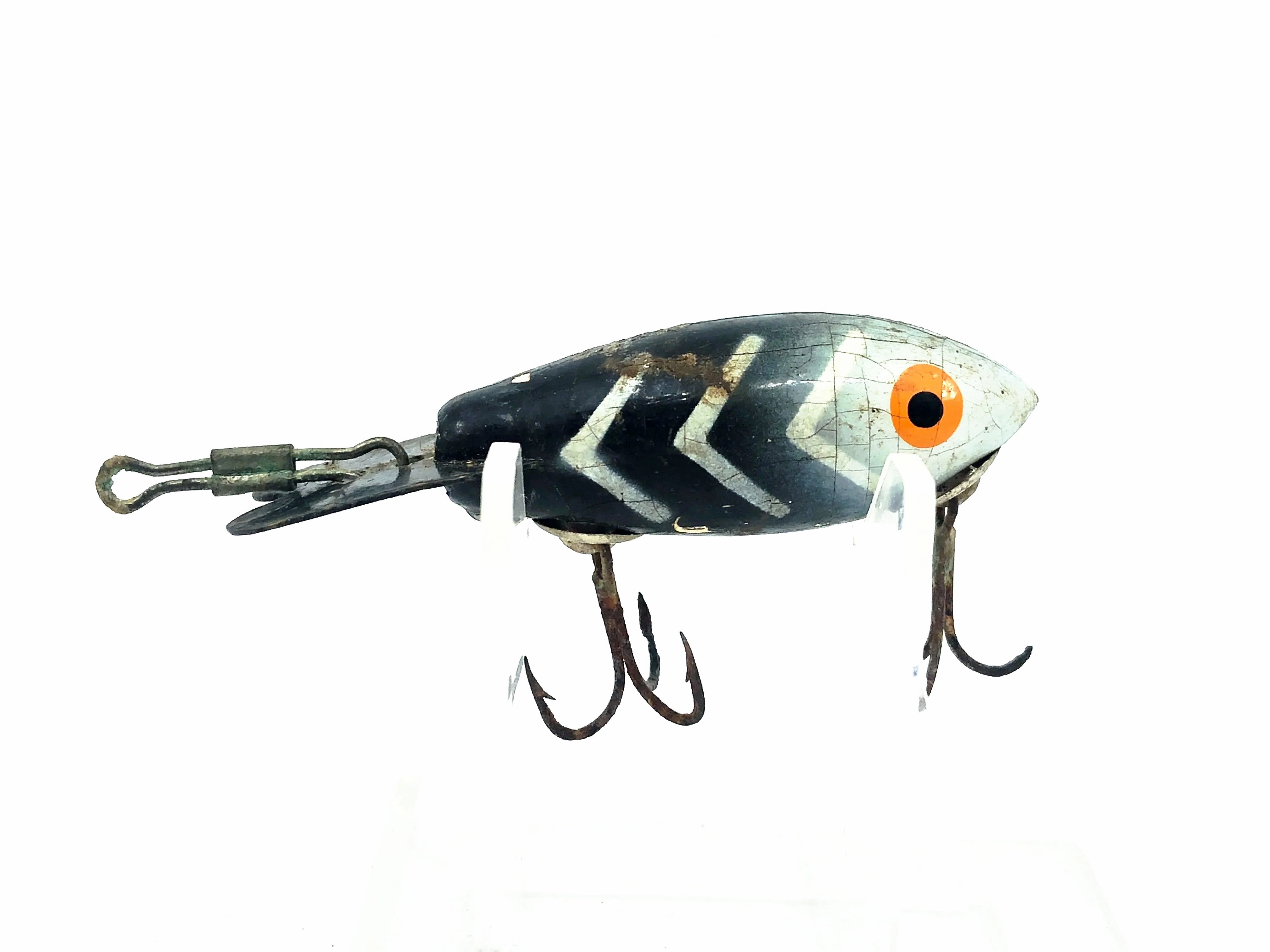 Wooden Bomber 200 Series, #14 Black/White Ribs Color