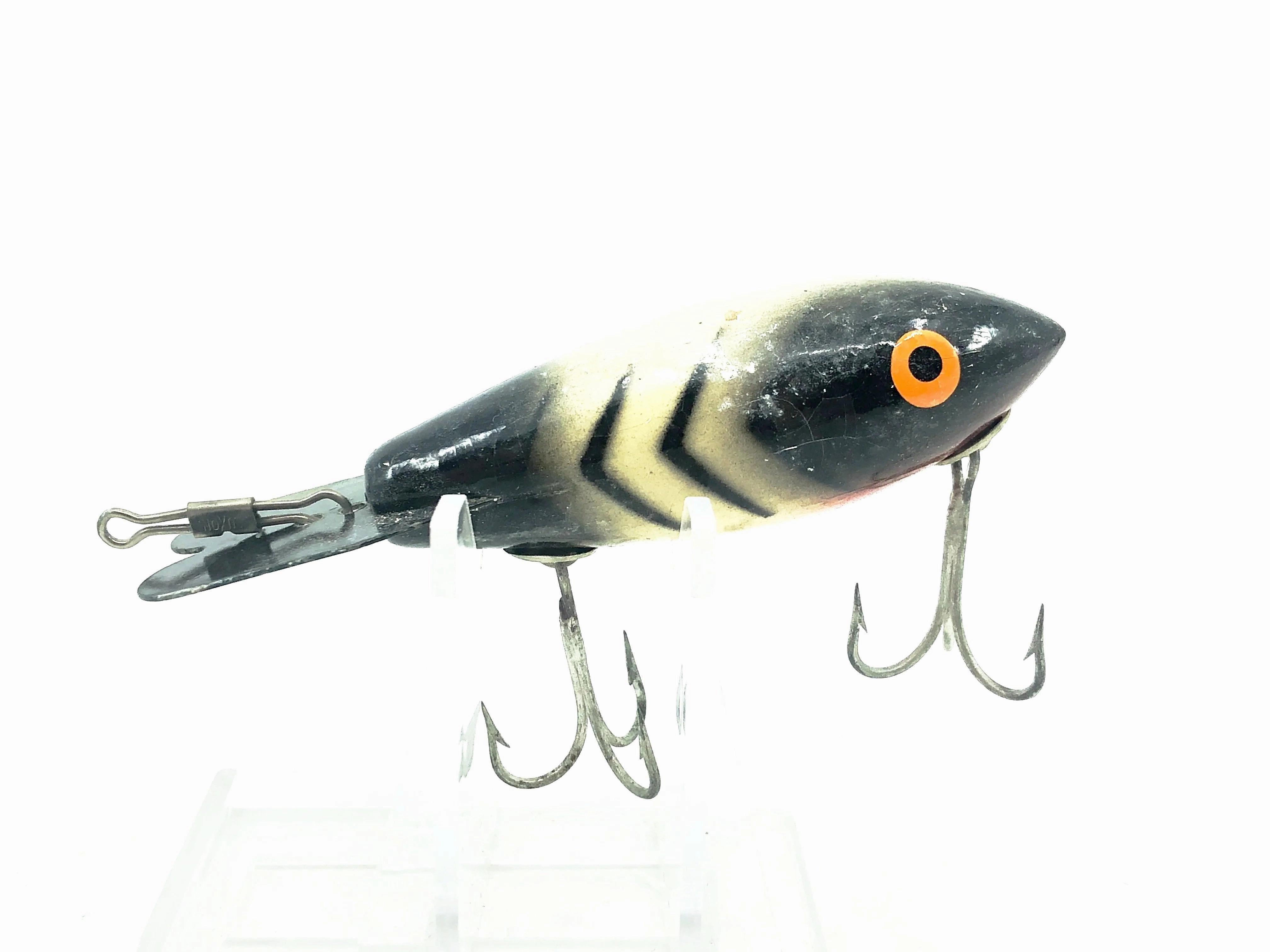 Wooden Bomber 500 Series, #06 White/Black Ribs Color